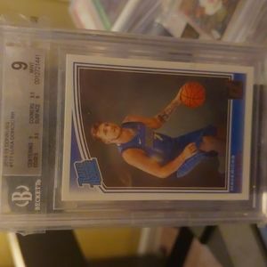 LUKA DONCIC 2018 DONRUSS RATED ROOKIE BEKETT GRADED 9 MINT
